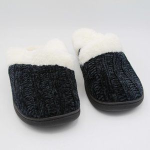 Slippers for Women Fuzzy House Slip on Indoor Outdoor Bedroom Furry Fleece-S9-10